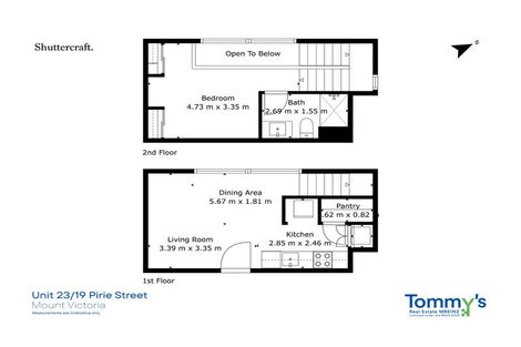 Photo of property in Ink'd, 23/19 Pirie Street, Mount Victoria, Wellington, 6011