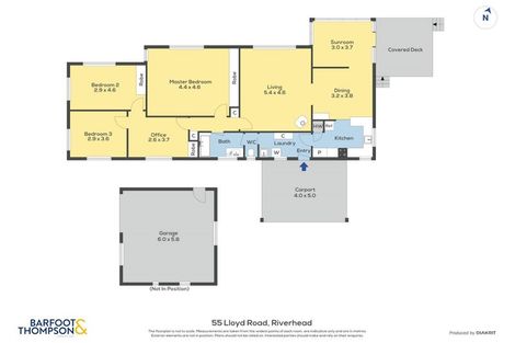 Photo of property in 55 Lloyd Road, Riverhead, Albany, 0793