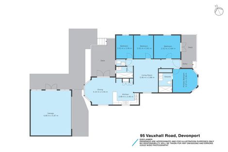 Photo of property in 95 Vauxhall Road, Devonport, Auckland, 0624