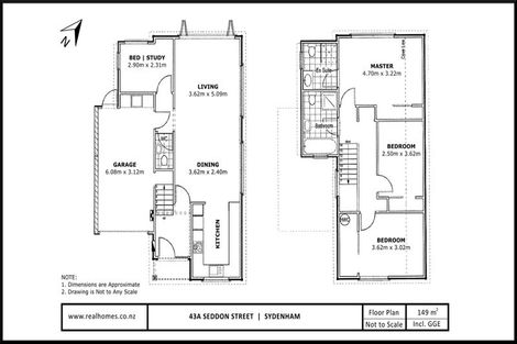 Photo of property in 43a Seddon Street, Sydenham, Christchurch, 8023