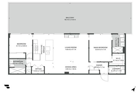 Photo of property in Maison Apartments, 403/16 Huron Street, Takapuna, Auckland, 0622