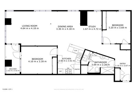 Photo of property in Kate Sheppard Apartments, 6j/42 Molesworth Street, Thorndon, Wellington, 6011