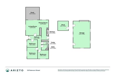 Photo of property in 33 Paterson Street, Aramoho, Whanganui, 4500