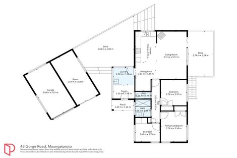 Photo of property in 43 Gorge Road, Maungaturoto, 0520