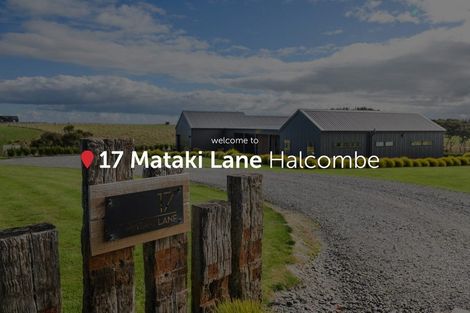 Photo of property in 17 Mataki Lane, Halcombe, Feilding, 4779