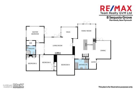 Photo of property in 8 Sequoia Grove, Merrilands, New Plymouth, 4312