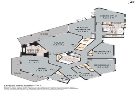 Photo of property in 4 Burrows Street, Tauranga South, Tauranga, 3112