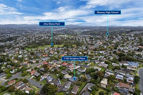 Photo of property in 1/20 Sarajevo Place, Massey, Auckland, 0614