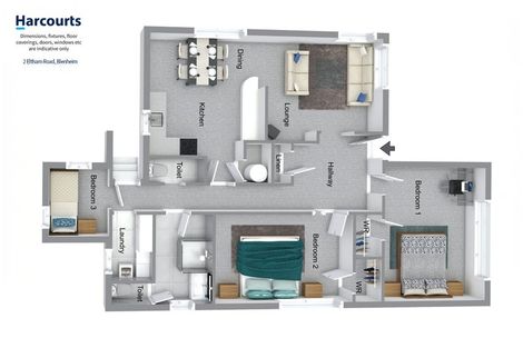 Photo of property in 2 Eltham Road, Blenheim, 7201