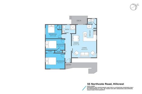 Photo of property in 2/55 Northcote Road, Hillcrest, Auckland, 0627