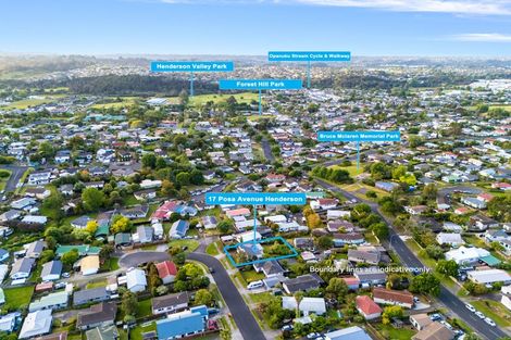 Photo of property in 17 Posa Avenue, Henderson, Auckland, 0612