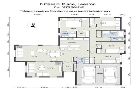 Photo of property in 6 Cassini Place, Leeston, 7632