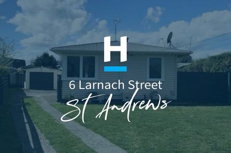 Photo of property in 6 Larnach Street, St Andrews, Hamilton, 3200