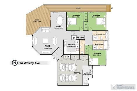 Photo of property in 1a Wesley Avenue, Mount Albert, Auckland, 1025