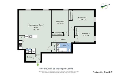 Photo of property in 6/97 Boulcott Street, Wellington Central, Wellington, 6011