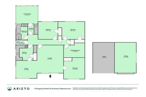 Photo of property in 1 Kingsley Street, St Andrews, Hamilton, 3200