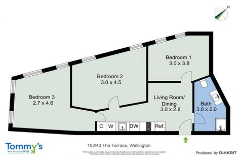 Photo of property in Stafford House, 10/38c The Terrace, Wellington Central, Wellington, 6011