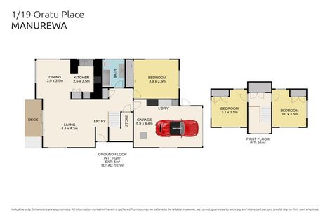 Photo of property in 1/19 Oratu Place, Manurewa, Auckland, 2102