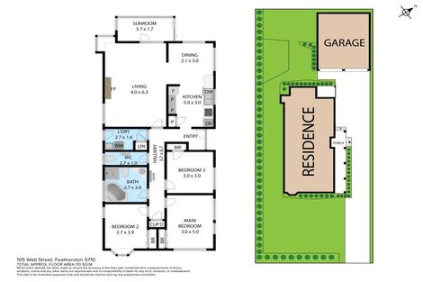 Photo of property in 105 Watt Street, Featherston, 5710