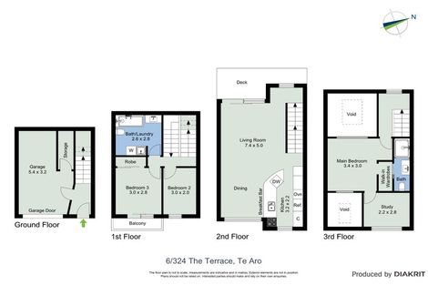 Photo of property in Fernhill Flats, 6/324 The Terrace, Te Aro, Wellington, 6011