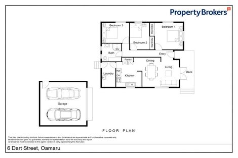 Photo of property in 6 Dart Street, Oamaru North, Oamaru, 9400