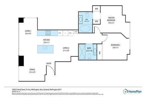 Photo of property in Chaffers Dock, 109/22 Herd Street, Te Aro, Wellington, 6011
