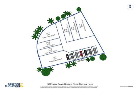 Photo of property in 6/12 Fraser Road, Narrow Neck, Auckland, 0624