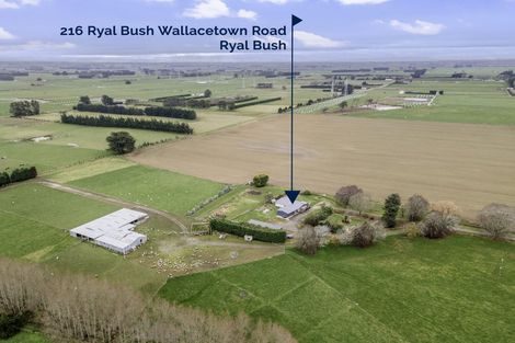 Photo of property in 216 Ryal Bush Wallacetown Road, Branxholme, Invercargill, 9876