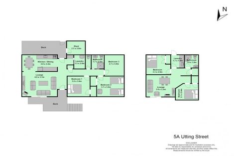 Photo of property in 5a Utting Street, Birkdale, Auckland, 0626