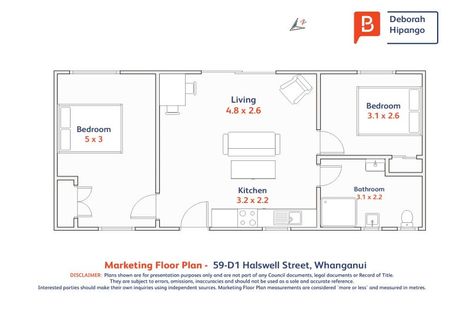 Photo of property in 59/1d Halswell Street, Whanganui, Wanganui, 4500