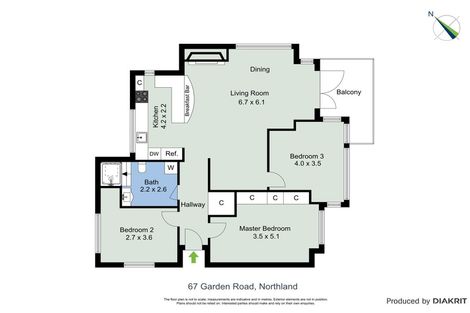 Photo of property in 67 Garden Road, Northland, Wellington, 6012