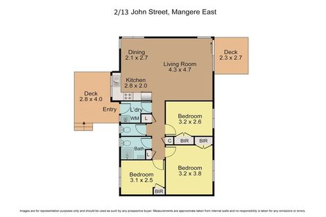 Photo of property in 2/13 John Street, Mangere East, Auckland, 2024