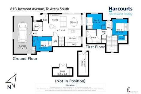 Photo of property in 61b Jaemont Avenue, Te Atatu South, Auckland, 0610