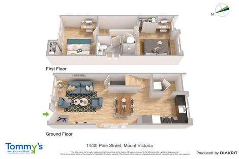 Photo of property in 14/30 Pirie Street, Mount Victoria, Wellington, 6011