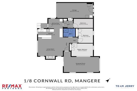 Photo of property in 1/8 Cornwall Road, Mangere, Auckland, 2022