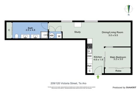 Photo of property in A C Nielsen House, 209/120 Victoria Street, Te Aro, Wellington, 6011