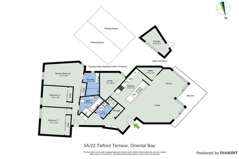 Photo of property in Alto Apartments, 3a/22 Telford Terrace, Oriental Bay, Wellington, 6011