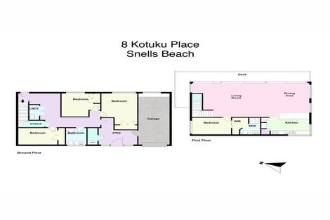 Photo of property in 8 Kotuku Place, Snells Beach, 0920