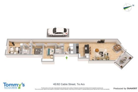 Photo of property in Piermont Apartments, 4e/82 Cable Street, Te Aro, Wellington, 6011