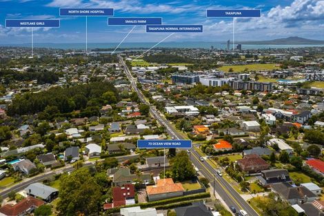 Photo of property in 1/73 Ocean View Road, Hillcrest, Auckland, 0627