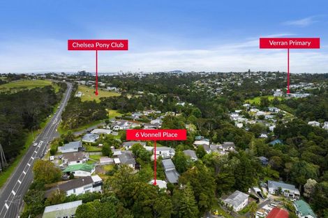 Photo of property in 1/6 Vonnell Place, Birkdale, Auckland, 0626