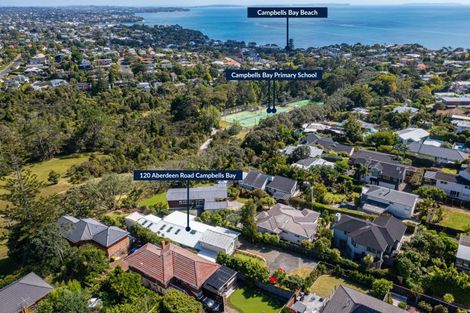 Photo of property in 120 Aberdeen Road, Campbells Bay, Auckland, 0620