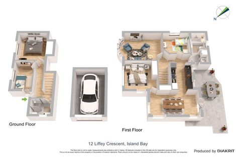 Photo of property in 12 Liffey Crescent, Island Bay, Wellington, 6023