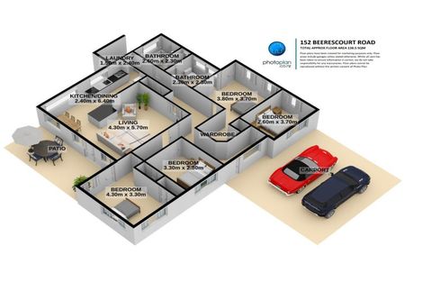 Photo of property in 152 Beerescourt Road, Beerescourt, Hamilton, 3200