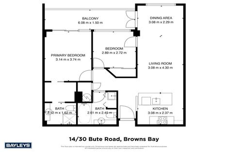 Photo of property in Bay Palms Apartments, 12/30b Bute Road, Browns Bay, Auckland, 0630