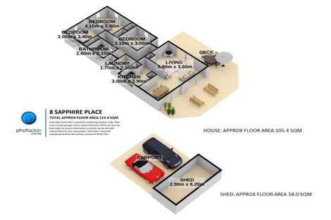 Photo of property in 8 Sapphire Place, Chartwell, Hamilton, 3210