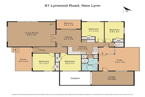Photo of property in 81 Lynwood Road, New Lynn, Auckland, 0600