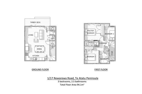 Photo of property in 1/17 Rewarewa Road, Te Atatu Peninsula, Auckland, 0610