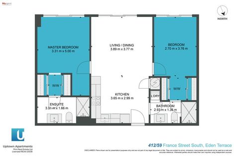 Photo of property in 59 France, 412/59 France Street South, Eden Terrace, Auckland, 1010