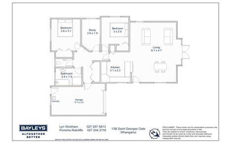 Photo of property in 13b Saint Georges Gate, Whanganui, 4500